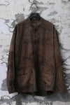 MUTEDANCE tussah silk crew neck jacket MD24SS176 PM134